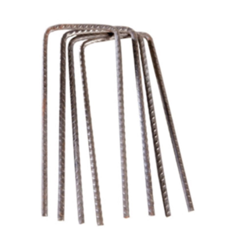 Soluform Concrete Bagwork Galvanised Rebar U-Pin 300x100x300mm